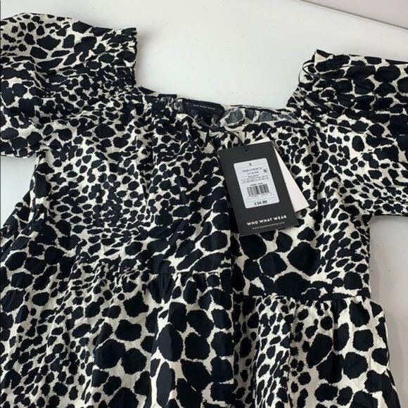 NEW Who What Wear Leopard Dress Size Small - Picture 4 of 8